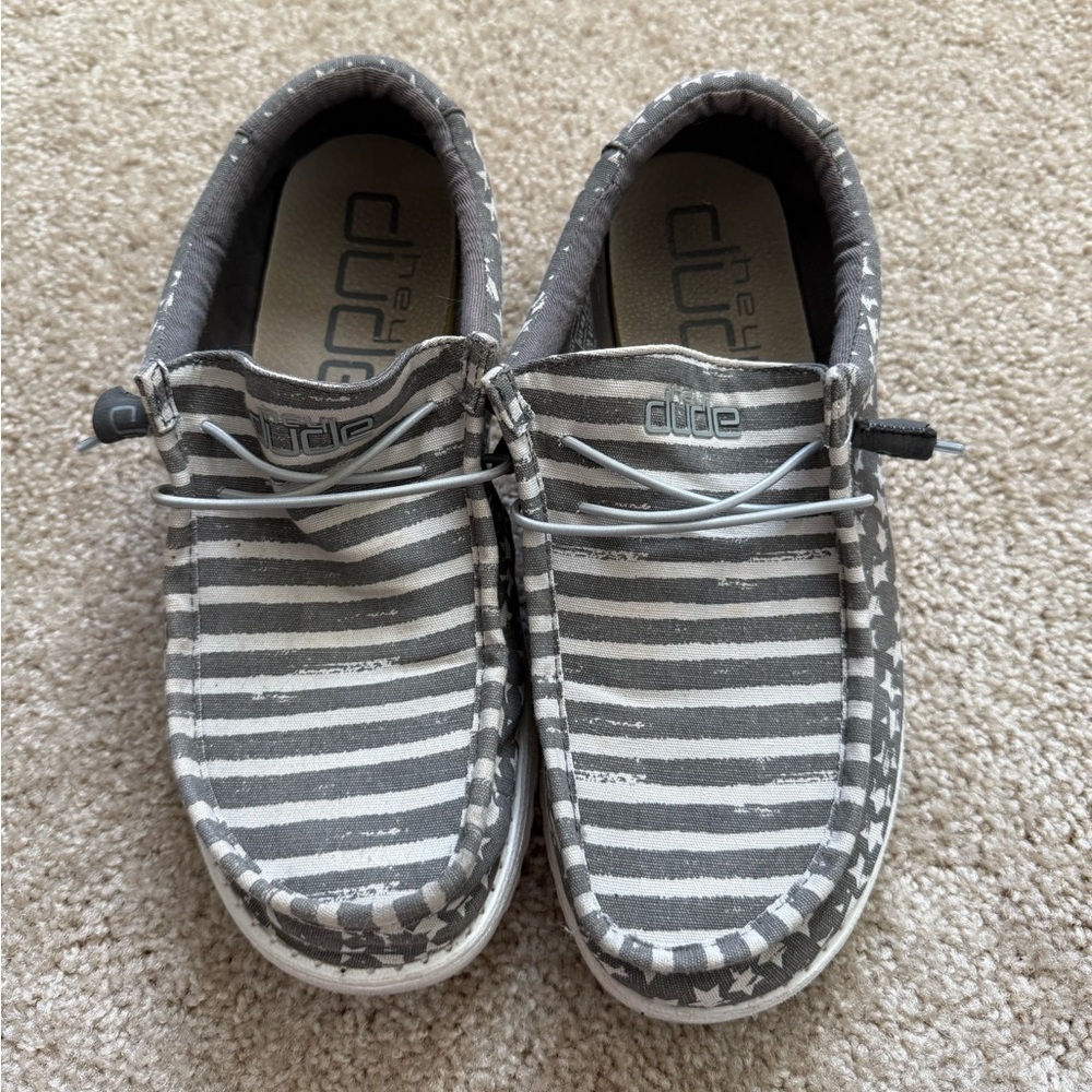 Men’s Hey Dudes, Wally canvas